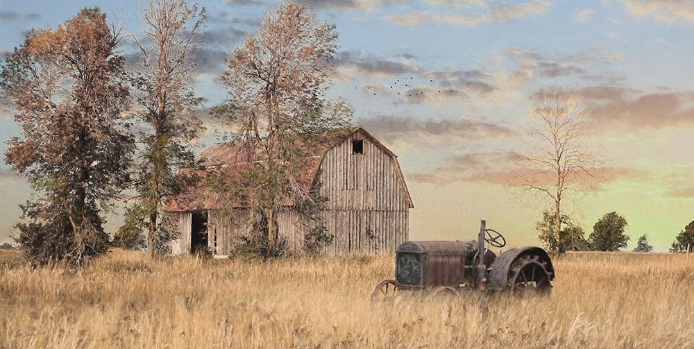 Golden Sunset on the Farm art print by Lori Deiter for $57.95 CAD