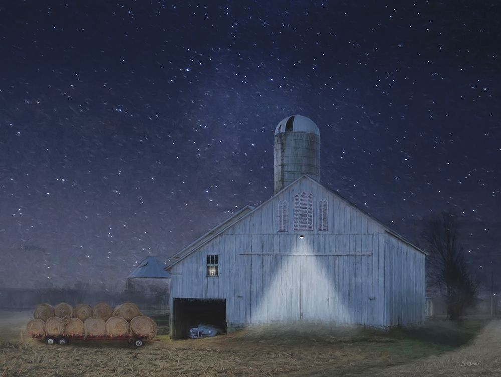Starry Country Night art print by Lori Deiter for $57.95 CAD