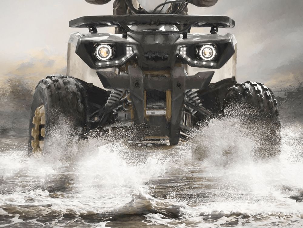 Splish Splash ATV I art print by Lori Deiter for $57.95 CAD