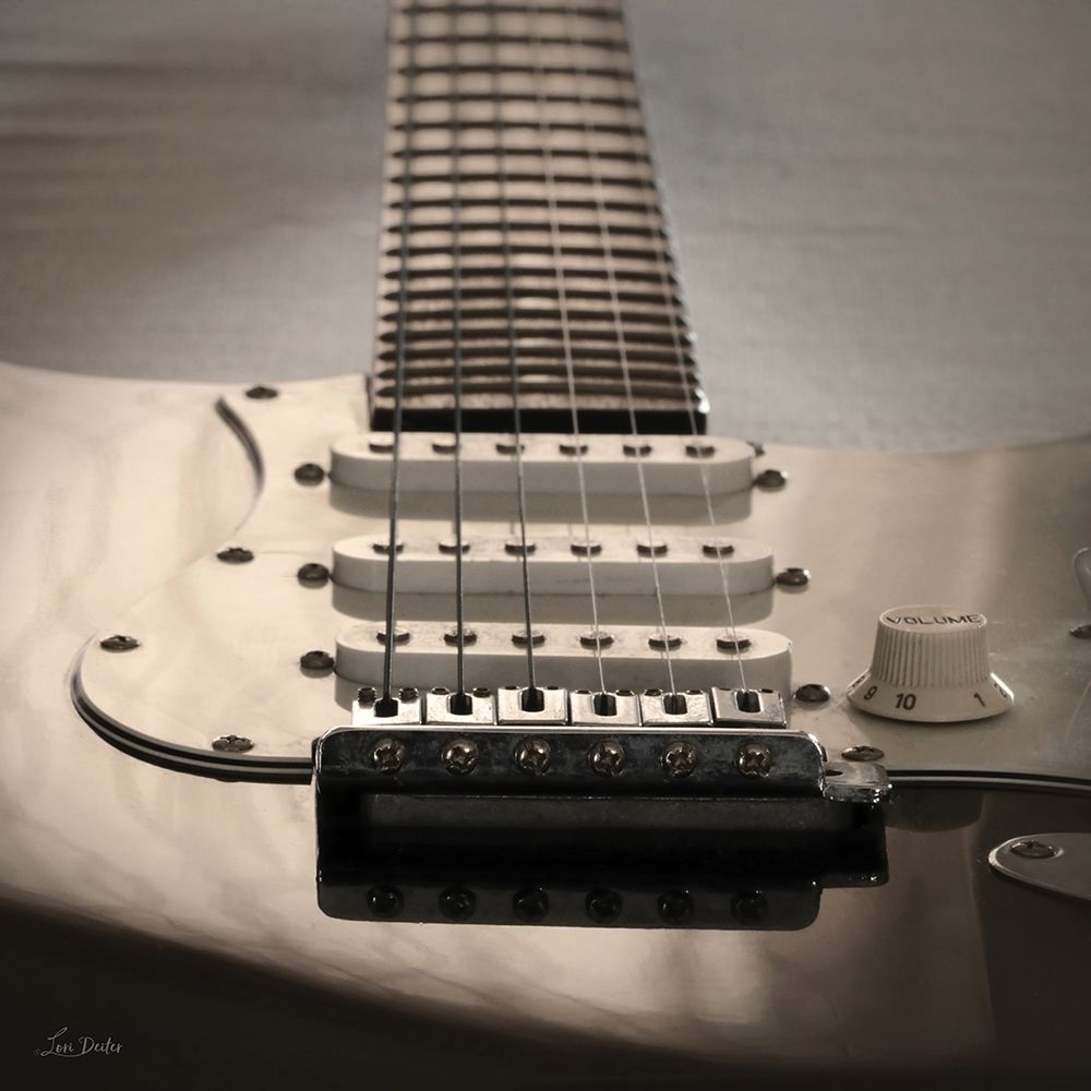 Electric Guitar II art print by Lori Deiter for $57.95 CAD