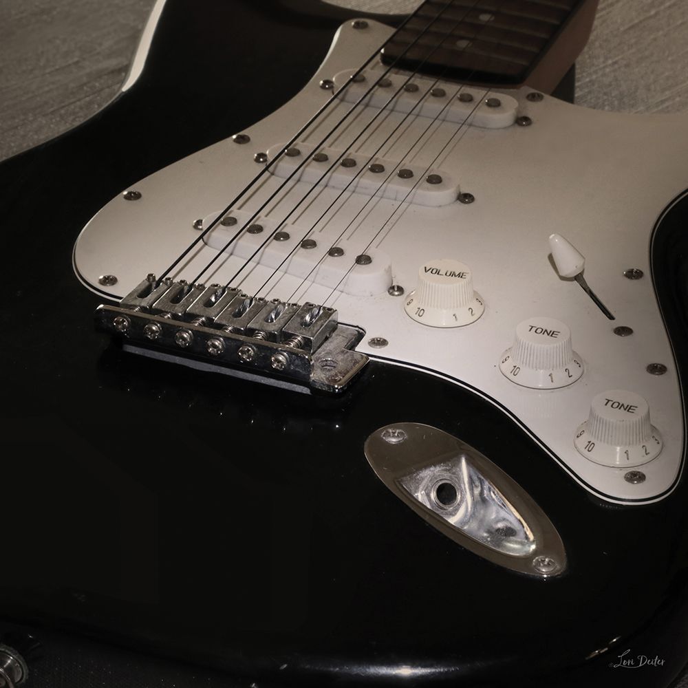 Electric Guitar III art print by Lori Deiter for $57.95 CAD