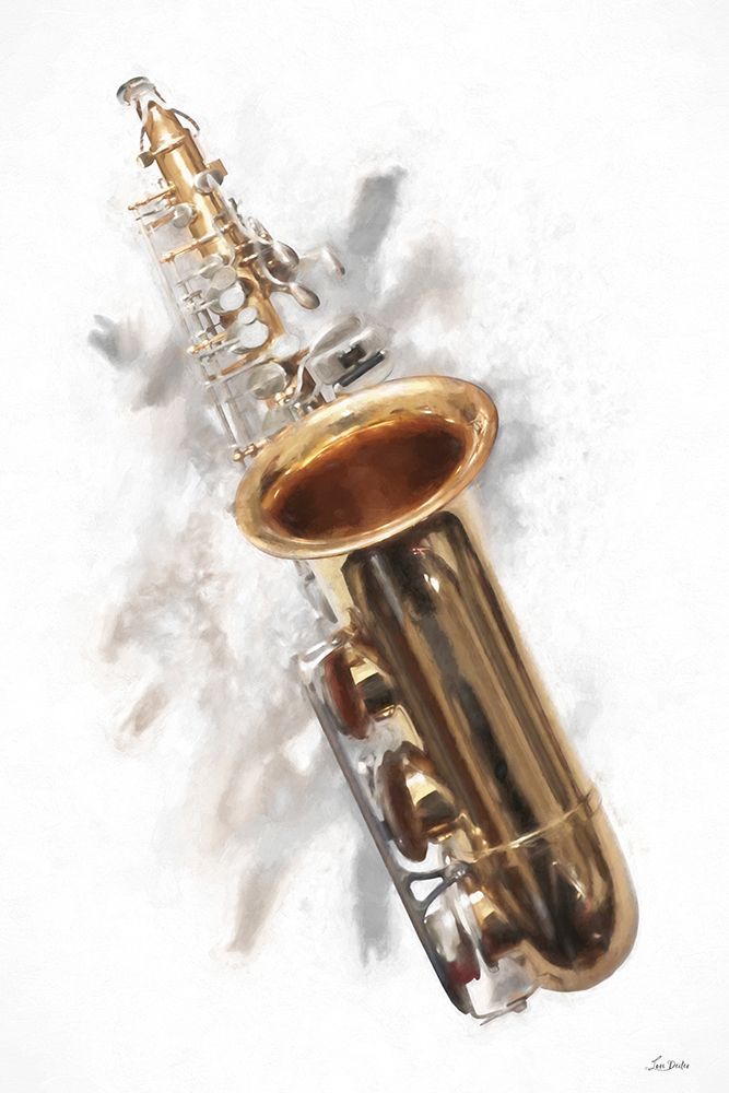 Saxy Horn II art print by Lori Deiter for $57.95 CAD