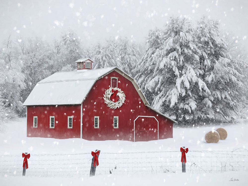 Snow Country Christmas art print by Lori Deiter for $57.95 CAD