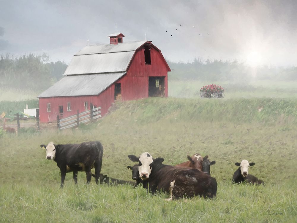 Pennsylvania Dairy Farm art print by Lori Deiter for $57.95 CAD