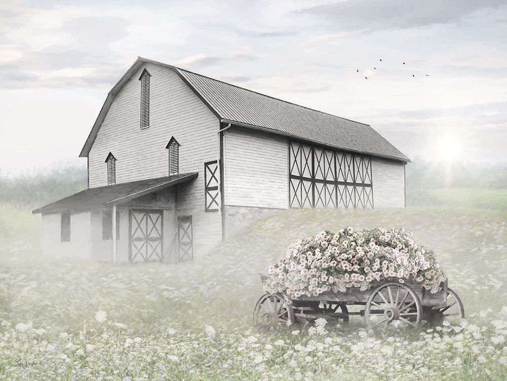 Whispering Willow Farm art print by Lori Deiter for $57.95 CAD