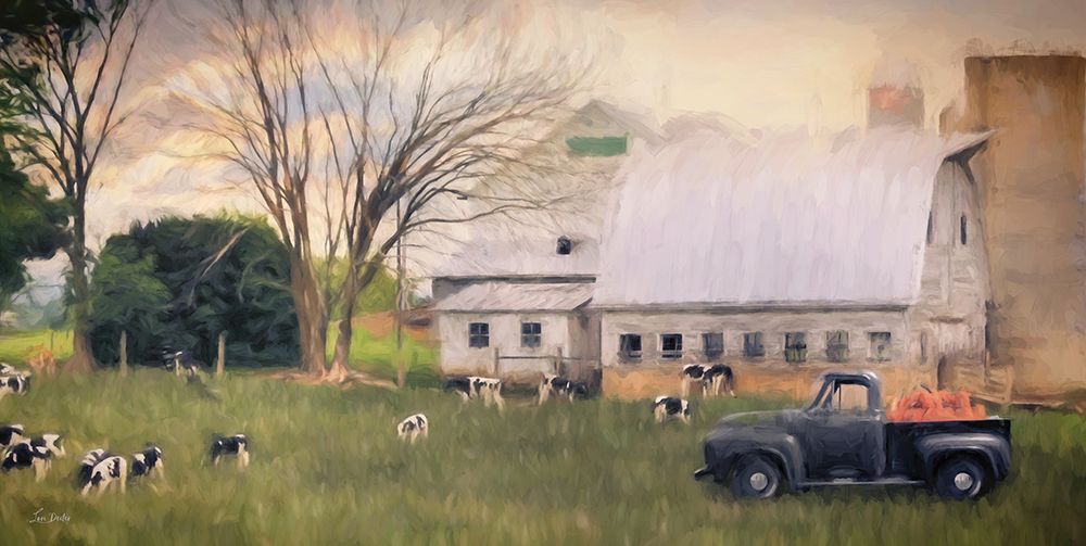 Emmitts Dairy Farm art print by Lori Deiter for $57.95 CAD