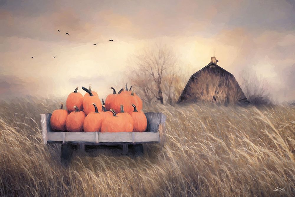 Autumn Haul I art print by Lori Deiter for $57.95 CAD