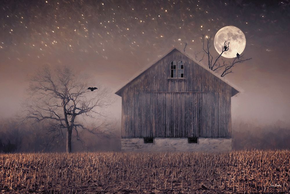 October Moonlit Night art print by Lori Deiter for $57.95 CAD