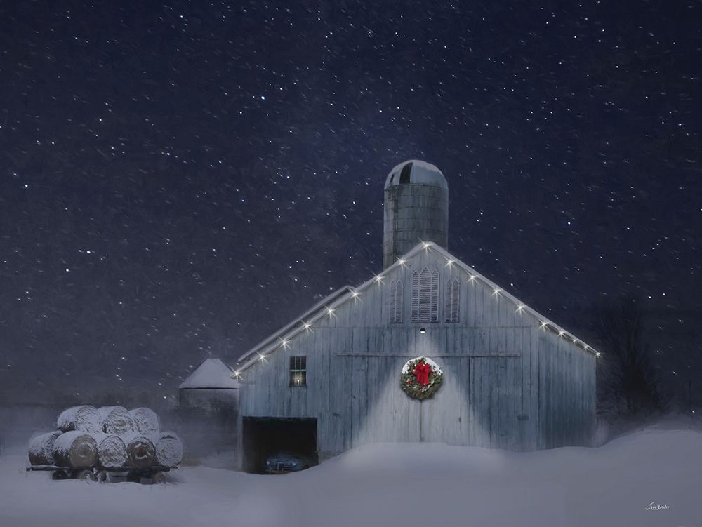 Starry Night in December art print by Lori Deiter for $57.95 CAD