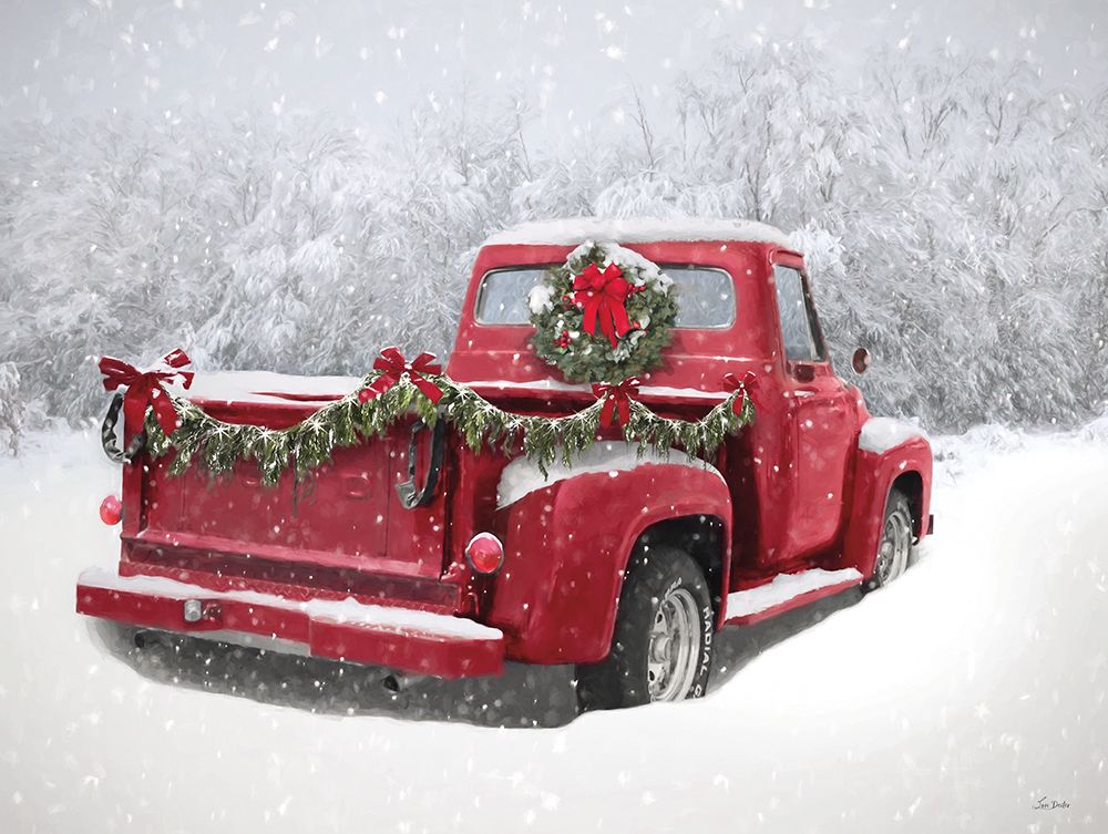 Holiday Hauler art print by Lori Deiter for $57.95 CAD