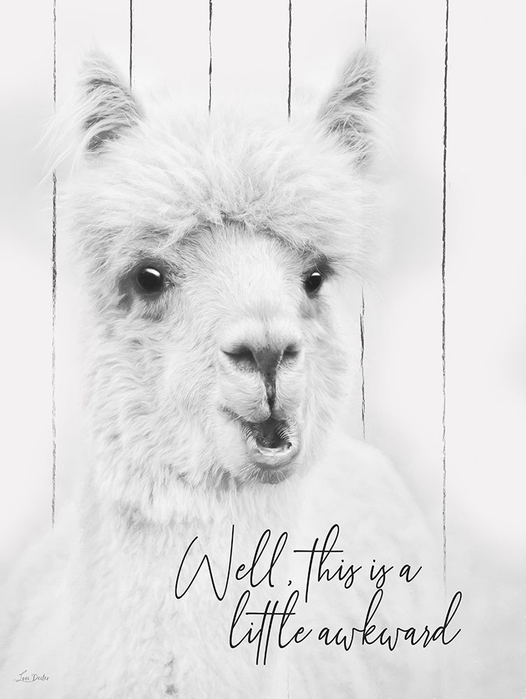 This is Awkward art print by Lori Deiter for $57.95 CAD