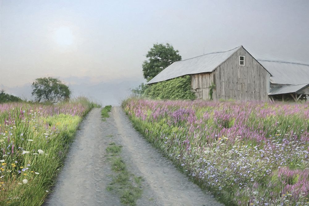 Wildflower Lane art print by Lori Deiter for $57.95 CAD