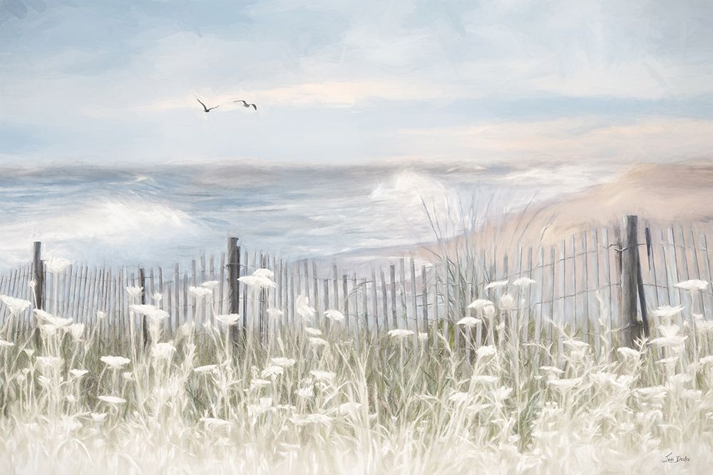 Flowers by the Seaside art print by Lori Deiter for $57.95 CAD