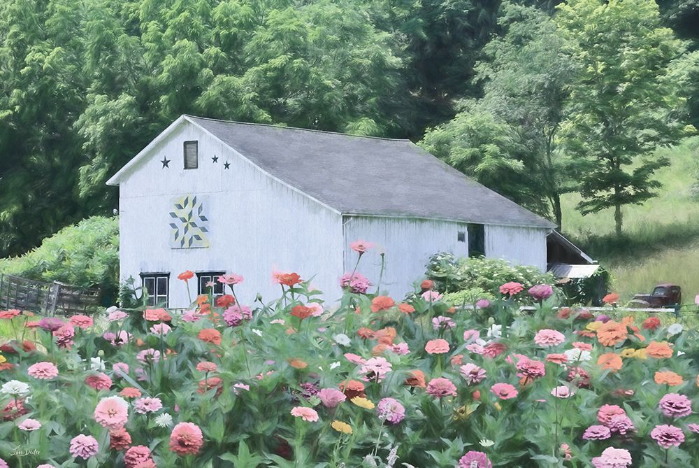 Hidden Behind Blooms art print by Lori Deiter for $57.95 CAD