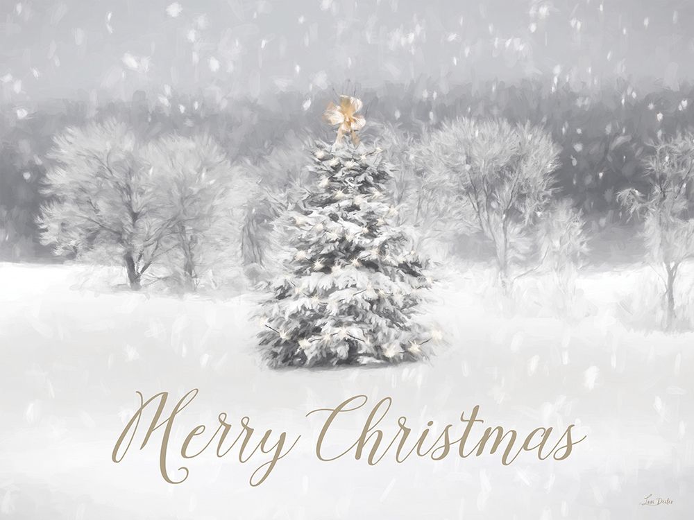 Snow on Christmas Day art print by Lori Deiter for $57.95 CAD