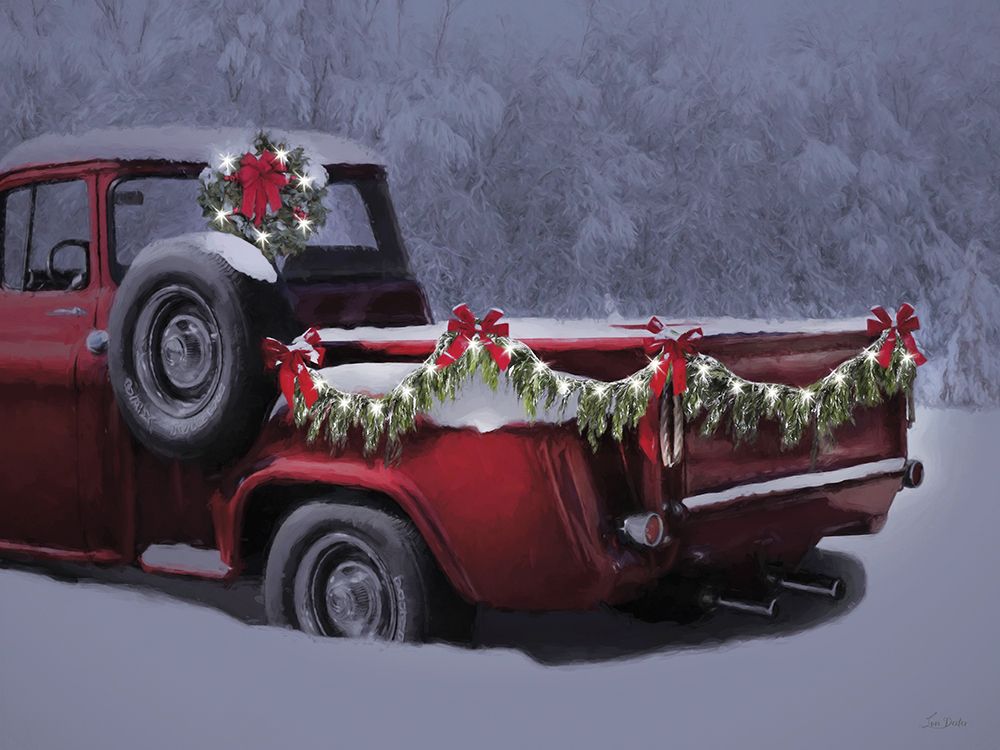 Christmas Cruiser art print by Lori Deiter for $57.95 CAD
