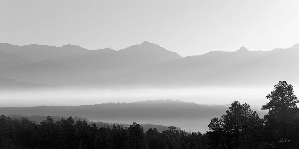 Hazy Mountains art print by Lori Deiter for $57.95 CAD