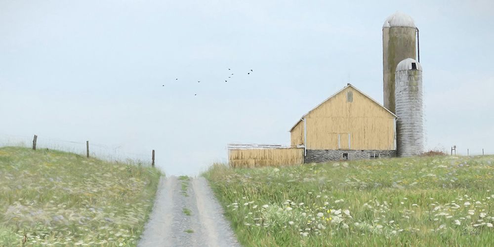 Buttercup Barn art print by Lori Deiter for $57.95 CAD