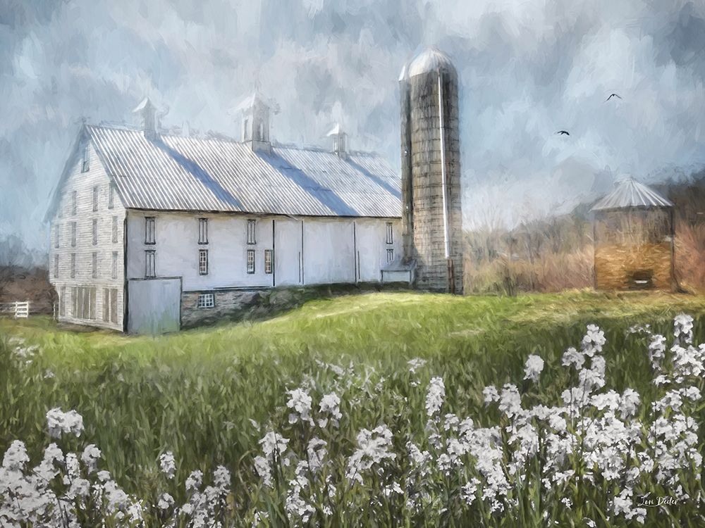 Old Country Barn art print by Lori Deiter for $57.95 CAD