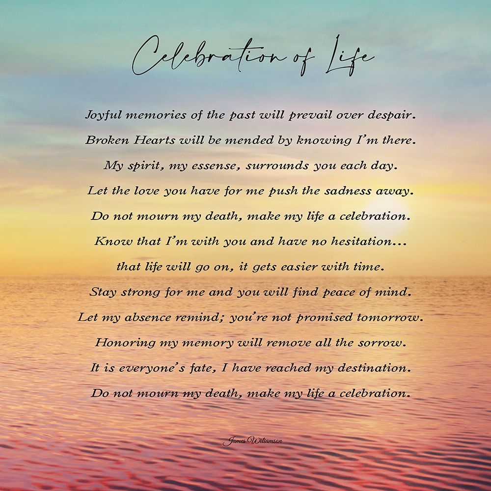 Celebration of Life Sunset art print by Lori Deiter for $57.95 CAD