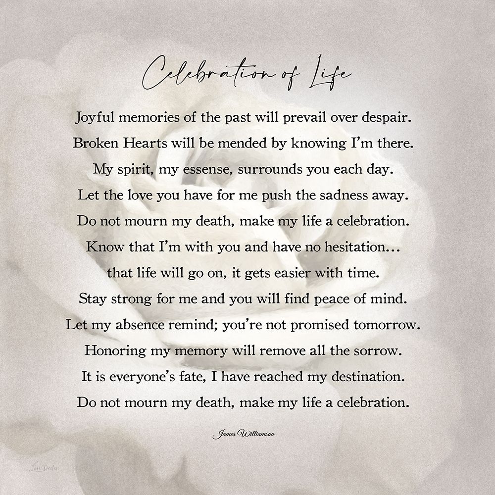 Celebration of Life Rose art print by Lori Deiter for $57.95 CAD