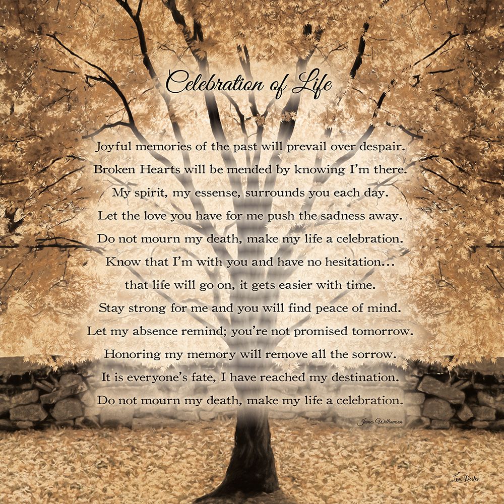 Celebration of Life Tree art print by Lori Deiter for $57.95 CAD