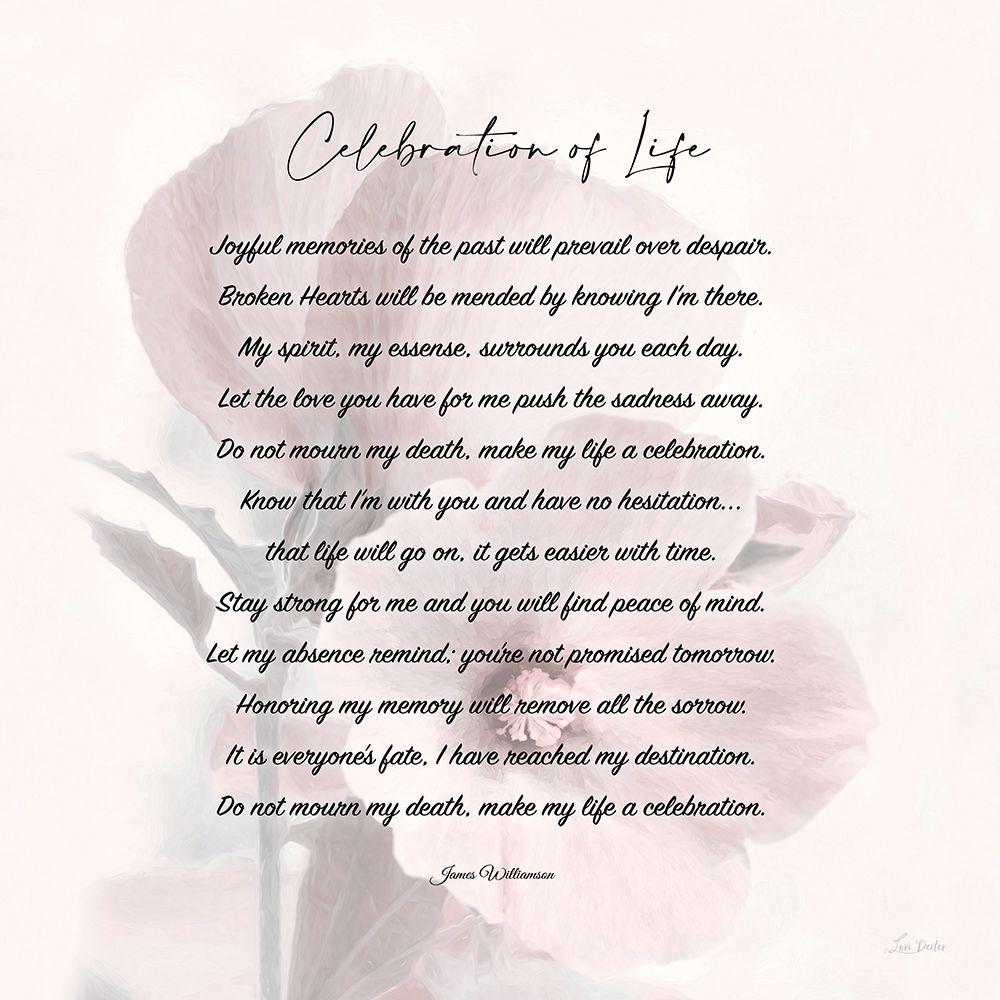 Celebration of Life Flower art print by Lori Deiter for $57.95 CAD