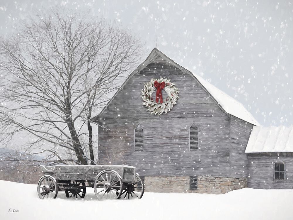 Old-Fashioned Christmas art print by Lori Deiter for $57.95 CAD