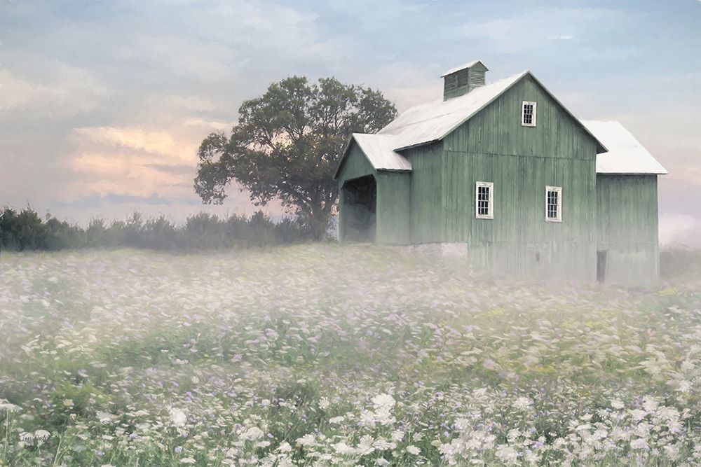 Mist Among the Wildflowers art print by Lori Deiter for $57.95 CAD