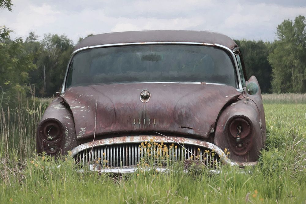 Rusty Buick art print by Lori Deiter for $57.95 CAD