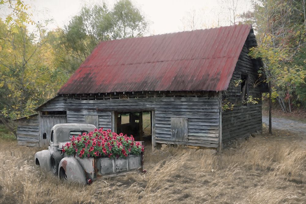 Grandpas Flower Truck art print by Lori Deiter for $57.95 CAD