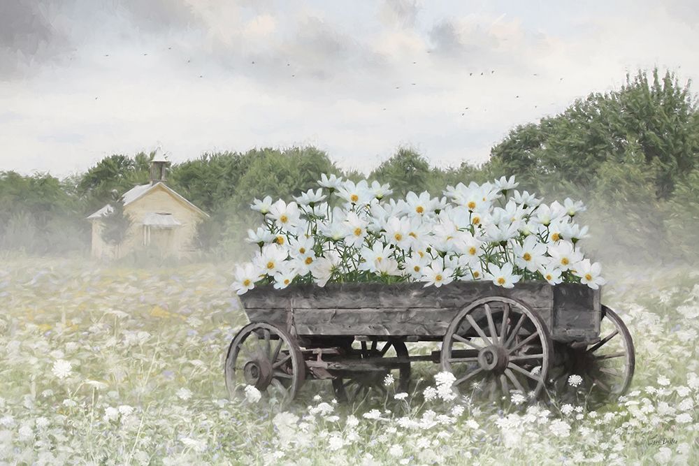 Bouquet on Wheels art print by Lori Deiter for $57.95 CAD