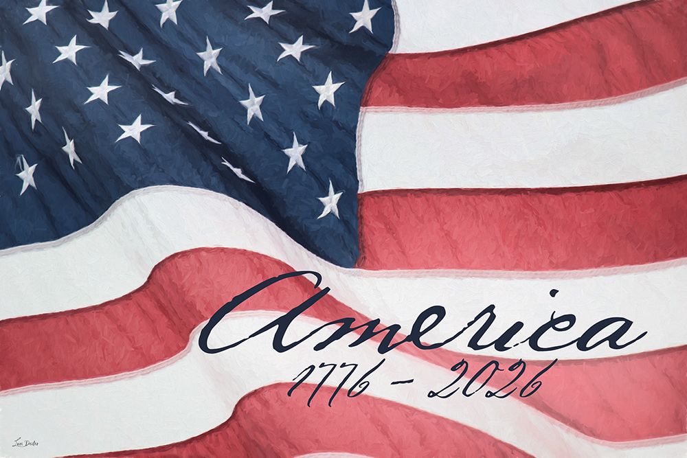 America 1776-2026  I art print by Lori Deiter for $57.95 CAD