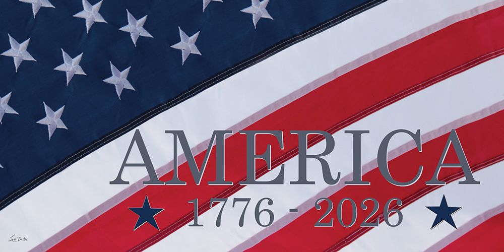 America 1776-2026  II art print by Lori Deiter for $57.95 CAD