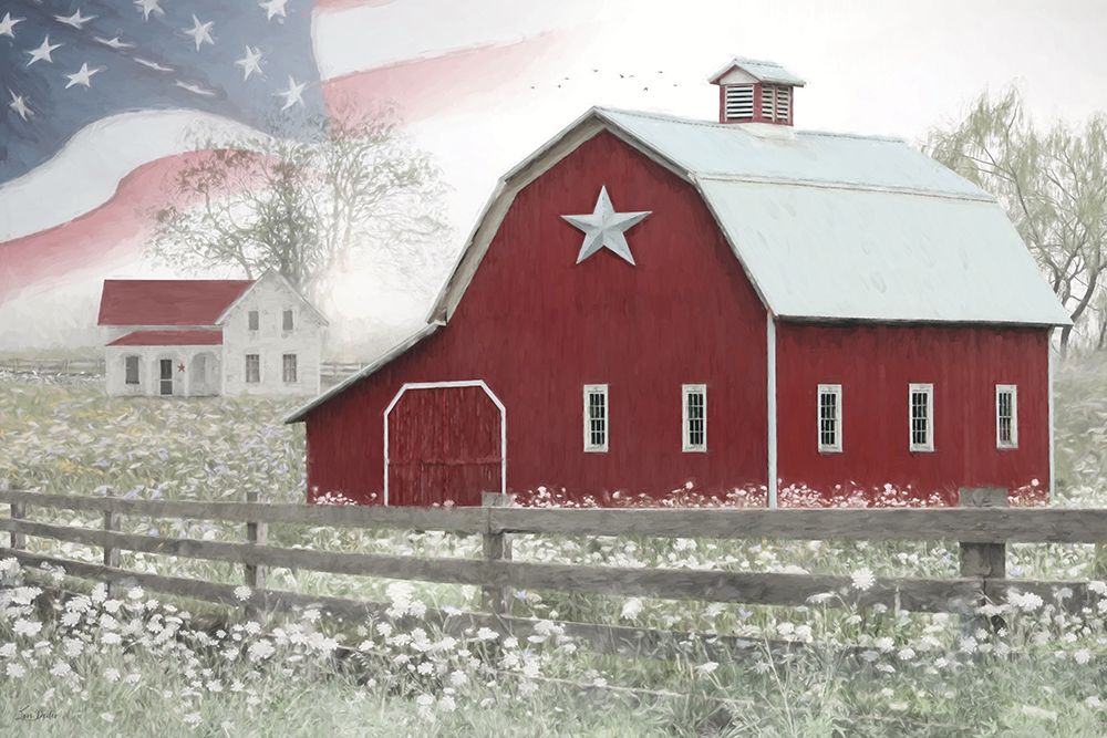 American Homestead art print by Lori Deiter for $57.95 CAD