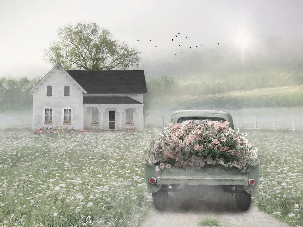 Flower Delivery art print by Lori Deiter for $57.95 CAD