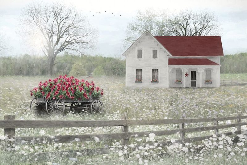 The Wagons Gift art print by Lori Deiter for $57.95 CAD