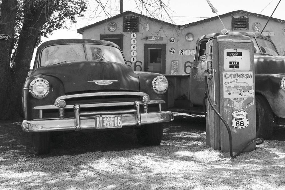 Fill Up on Route 66 art print by Lori Deiter for $57.95 CAD
