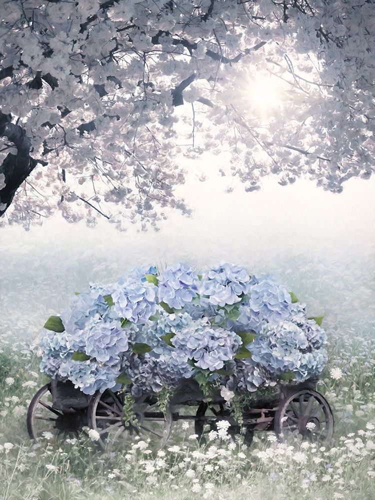 Daybreak Hydrangeas art print by Lori Deiter for $57.95 CAD