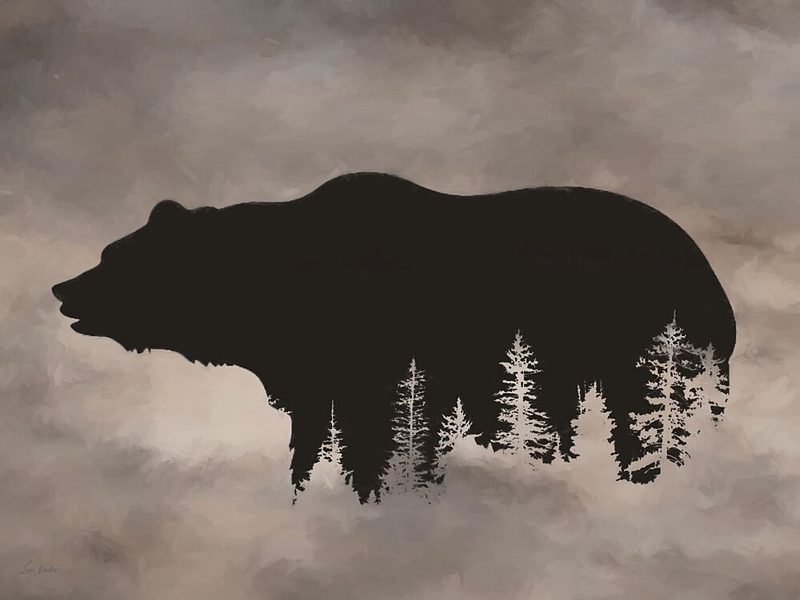 Woods Within Bear art print by Lori Deiter for $57.95 CAD
