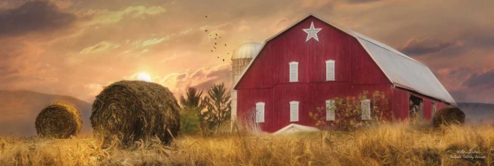 Bedford County Sunset art print by Lori Deiter for $57.95 CAD