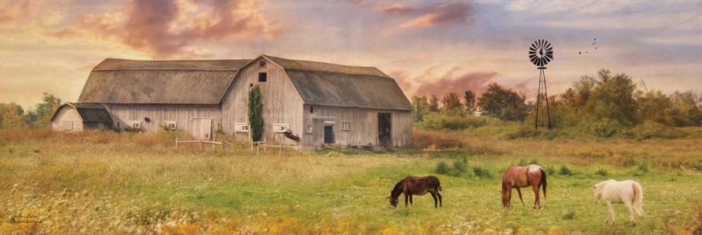 Clayton Barnyard art print by Lori Deiter for $57.95 CAD