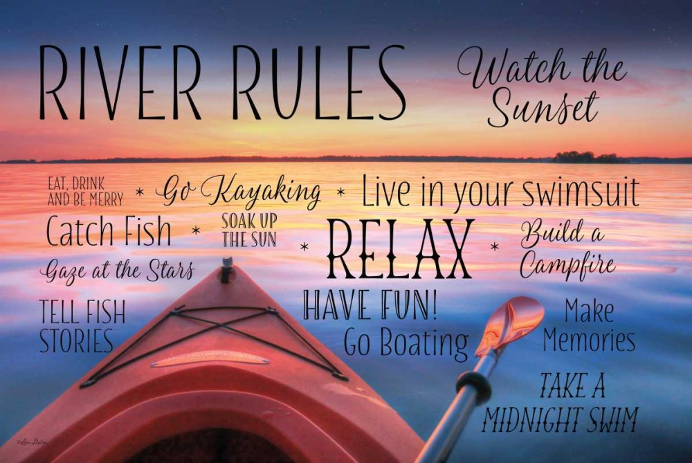 River Rules art print by Lori Deiter for $57.95 CAD