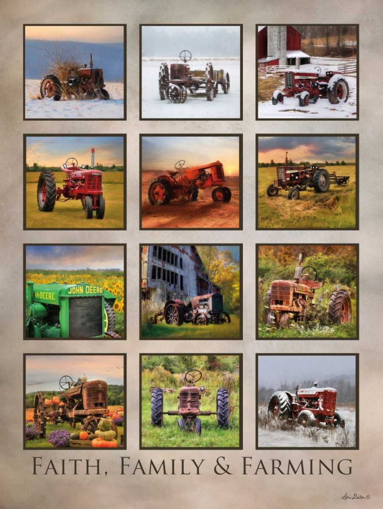 Faith, Family and Farming art print by Lori Deiter for $57.95 CAD