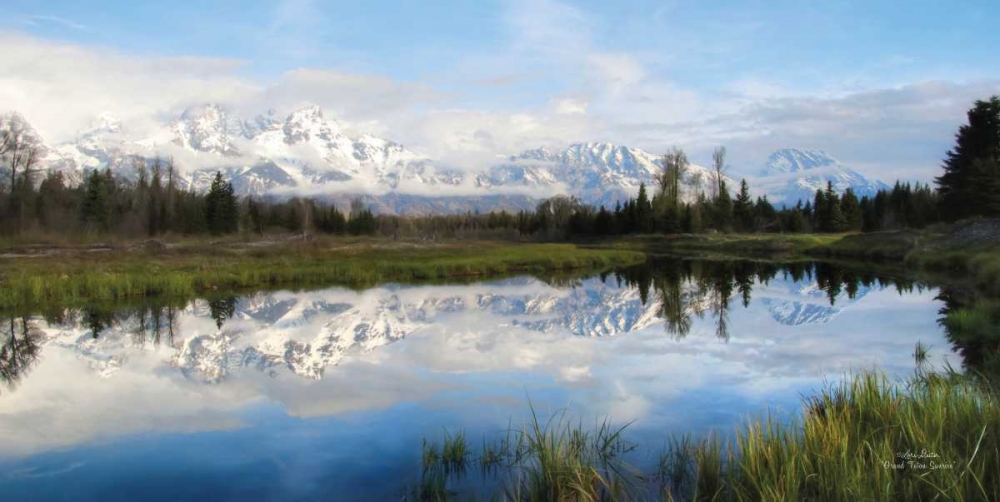 Grand Teton Sunrise art print by Lori Deiter for $57.95 CAD
