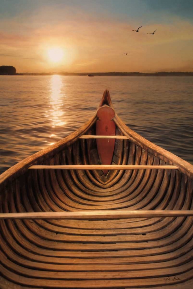 Sunset on the Lake II art print by Lori Deiter for $57.95 CAD