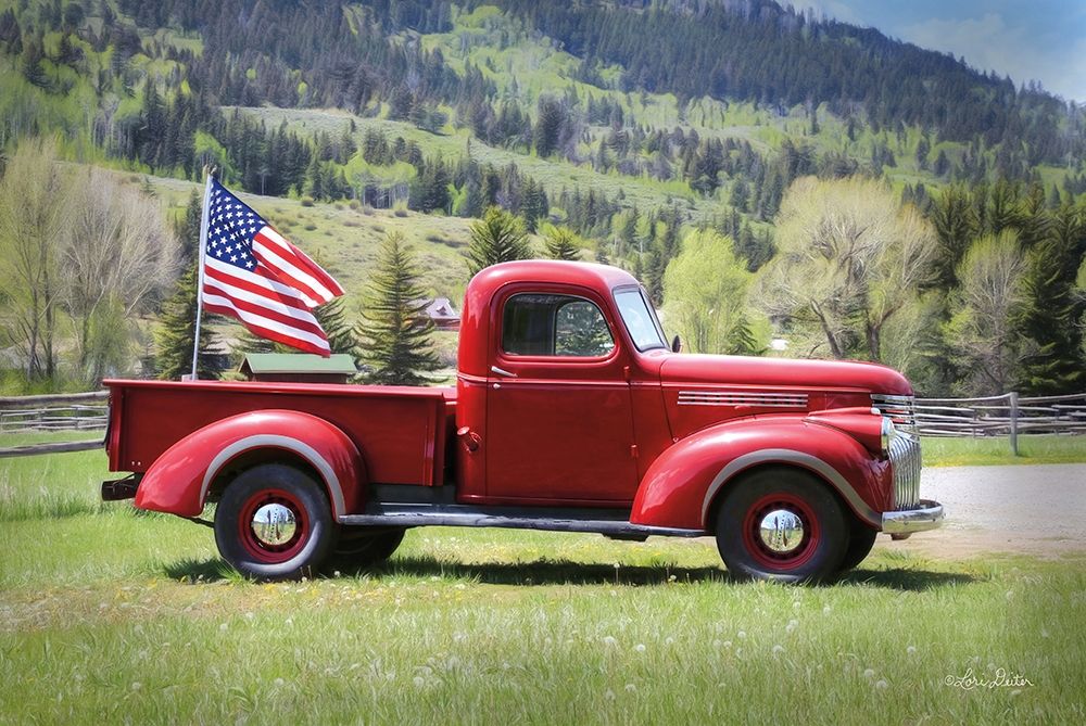 American Made I art print by Lori Deiter for $57.95 CAD