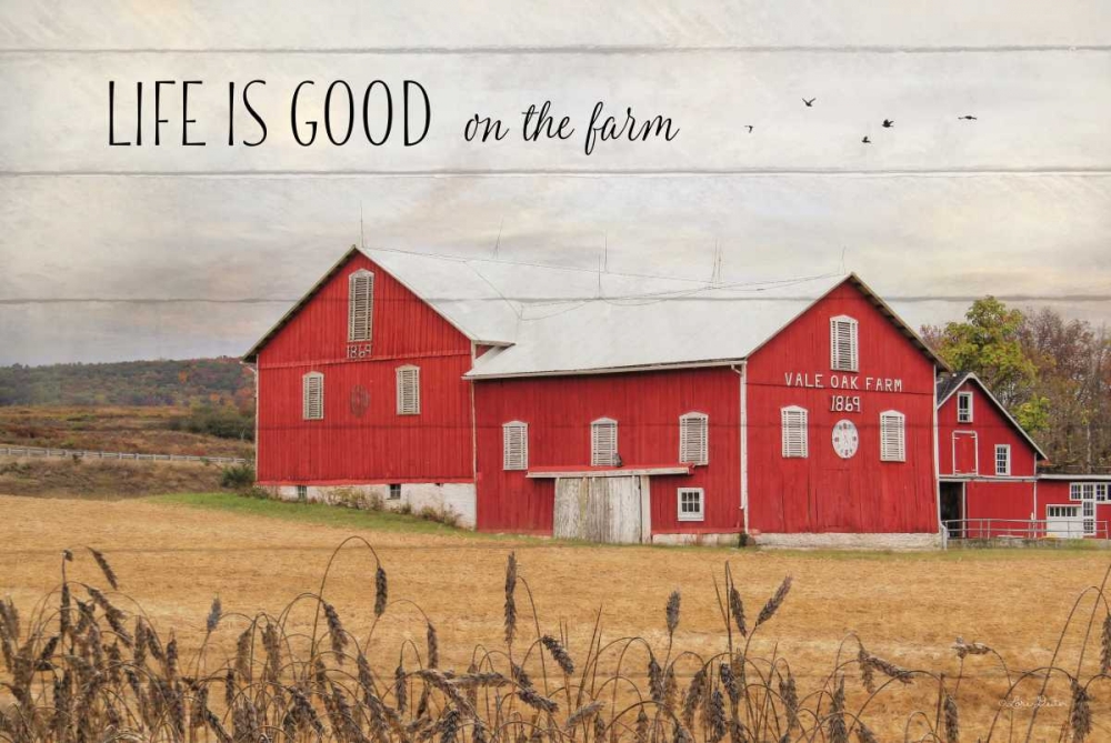 Life is Good on the Farm art print by Lori Deiter for $57.95 CAD