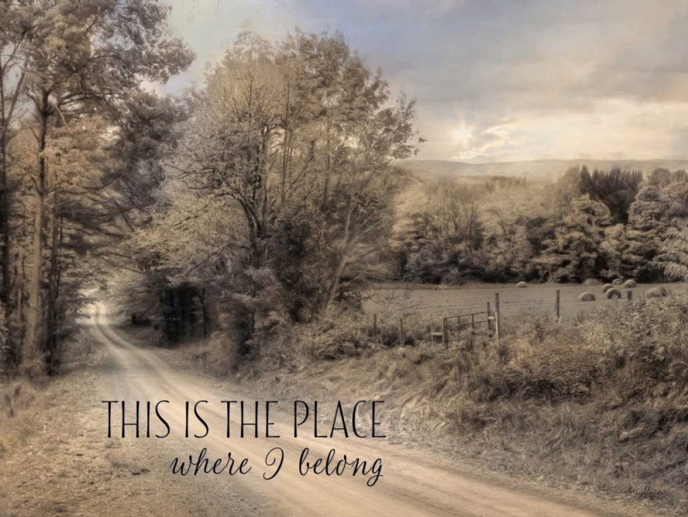 This is the Place Where I Belong art print by Lori Deiter for $57.95 CAD
