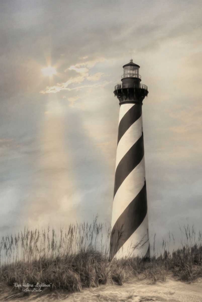 Cape Hatteras Lighthouse art print by Lori Deiter for $57.95 CAD
